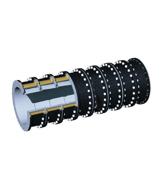 Armored rubber hose